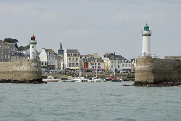 Port of Le Palais, Belle Ile, Brittany, France, Europe