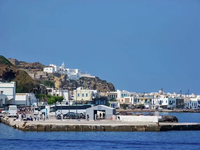Framed Print : Port in Mandraki, Nisyros Island, Dodecanese, Greek Islands, Greece, Europe Framed Print : Port in Mandraki, Nisyros Island, Dodecanese, Greek Islands, Greece, Europe