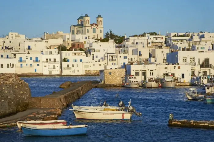 Framed Print : Port, Naoussa, Paros, Cyclades, Aegean, Greek Islands, Greece, Europe Framed Print : Port, Naoussa, Paros, Cyclades, Aegean, Greek Islands, Greece, Europe