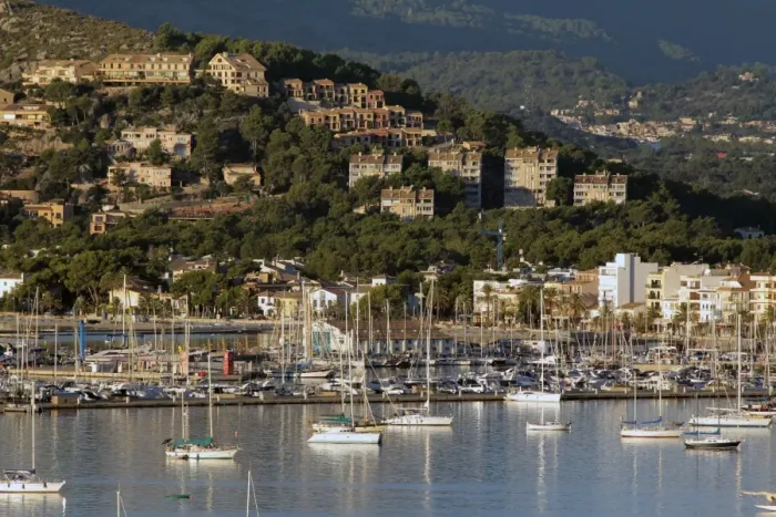 Framed Print : Port de Pollenca, Mallorca, Balearic Islands, Spain, Mediterranean, Europe Framed Print : Port de Pollenca, Mallorca, Balearic Islands, Spain, Mediterranean, Europe