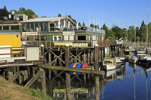 Port Side pub in Poulsbo, Puget Sound, Washington State, United States of America, North America