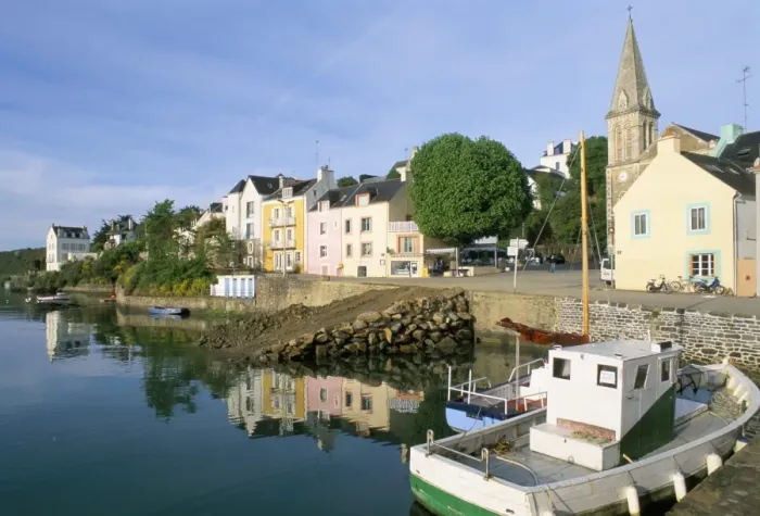 Framed Print : Port Sauzon, Belle Ile en Mer, Breton Islands, Morbihan, Brittany, France, Europe Framed Print : Port Sauzon, Belle Ile en Mer, Breton Islands, Morbihan, Brittany, France, Europe