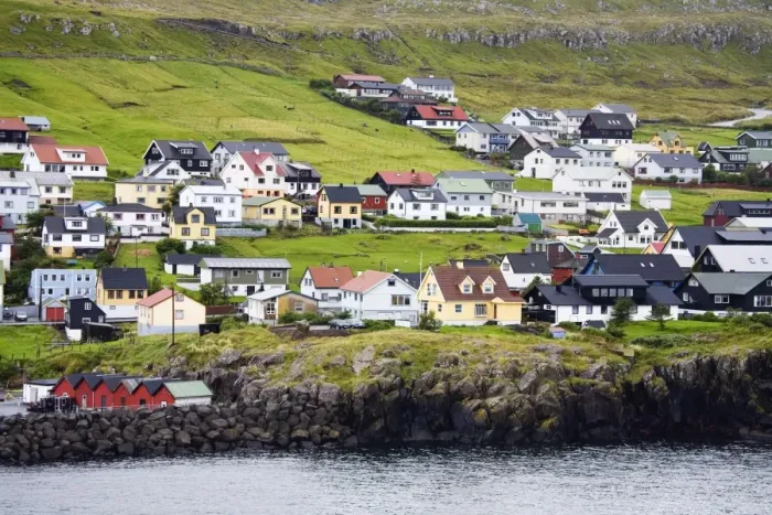 Framed Print : Port of Torshavn, Faroe Islands, Kingdom of Denmark, Europe Framed Print : Port of Torshavn, Faroe Islands, Kingdom of Denmark, Europe