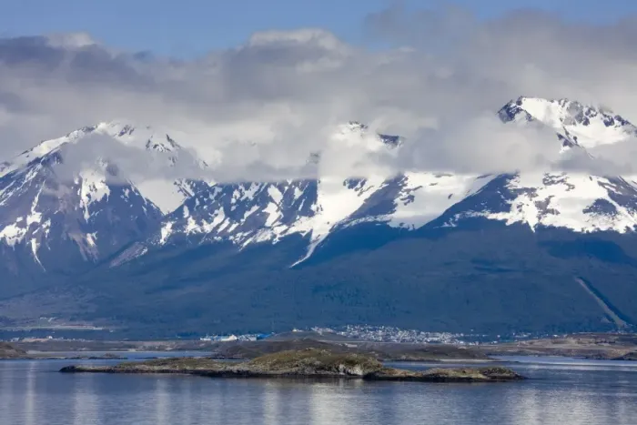 Framed Print : Port of Ushuaia, Tierra del Fuego, Patagonia, Argentina, South America Framed Print : Port of Ushuaia, Tierra del Fuego, Patagonia, Argentina, South America