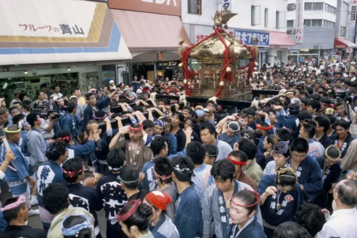 Framed Print : Portable shrine (Mikoshi) Framed Print : Portable shrine (Mikoshi)