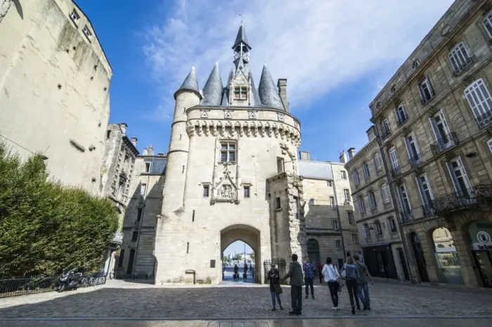 Framed Print : Porte Cailhau historic entrance gate to the city of Bordeaux, Aquitaine, France, Europe Framed Print : Porte Cailhau historic entrance gate to the city of Bordeaux, Aquitaine, France, Europe