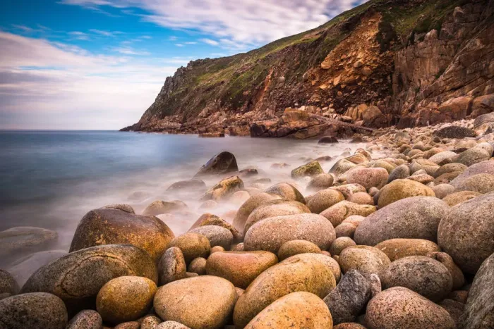 Framed Print : Porth Nanven, a rocky cove near Lands End, Cornwall, England, United Kingdom, Europe Framed Print : Porth Nanven, a rocky cove near Lands End, Cornwall, England, United Kingdom, Europe
