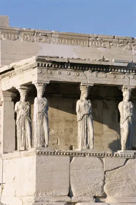 Framed Print : Portico of the Caryatids Framed Print : Portico of the Caryatids