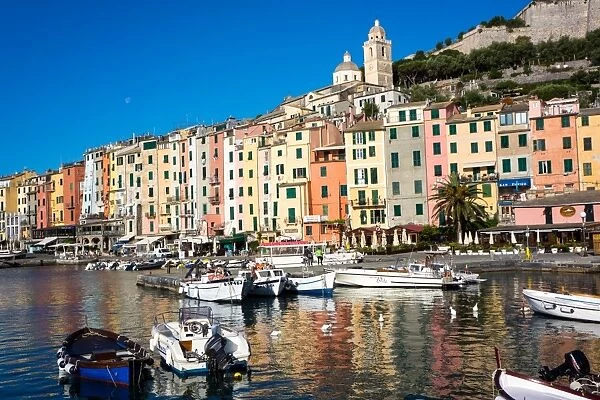 Porto Venere, Cinque Terre, UNESCO World Heritage Site, Liguria, Italy, Europe