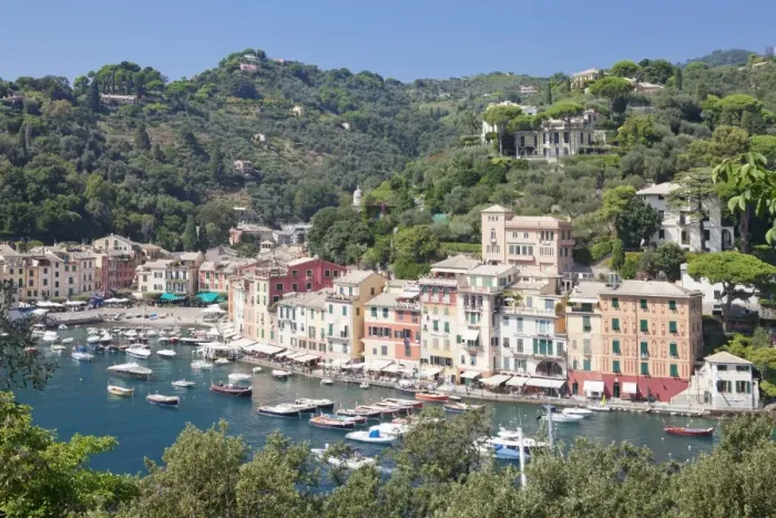 Framed Print : Portofino, Riviera di Levante, Province Genoa, Liguria, Italy, Europe