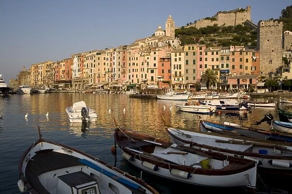 Portovenere, Cinque Terre, UNESCO World Heritage Site, Liguria, Italy, Europe