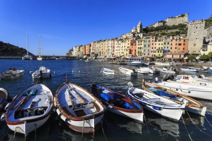 Framed Print : Portovenere (Porto Venere), UNESCO World Heritage Site, colourful harbourfront houses Framed Print : Portovenere (Porto Venere), UNESCO World Heritage Site, colourful harbourfront houses