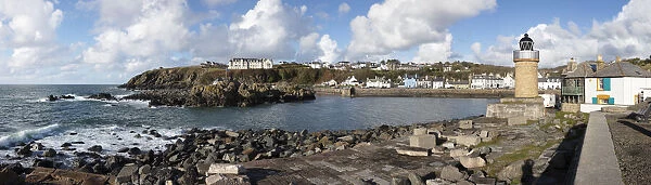 Portpatrick harbour on the west coast, Portpatrick, Dumfries and Galloway, Scotland, United Kingdom, Europe