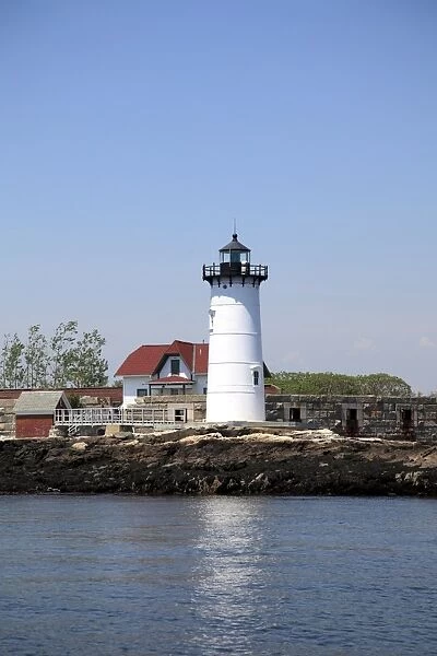 Portsmouth Harbor Lighthouse, Fort Point Light, Fort Constitution, New Castle, New Hampshire, New England, United States of America, North America