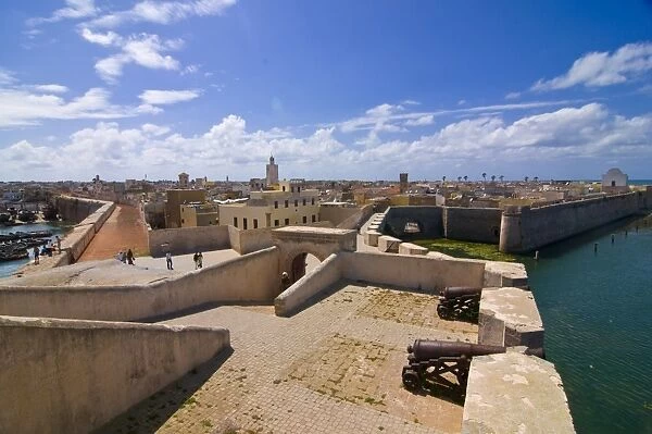 The Portuguese fortified city of Mazagan now called El Jadida, UNESCO World Heritage Site