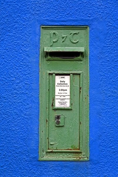 Post box in Kenmare Town, County Kerry, Munster, Republic of Ireland, Europe