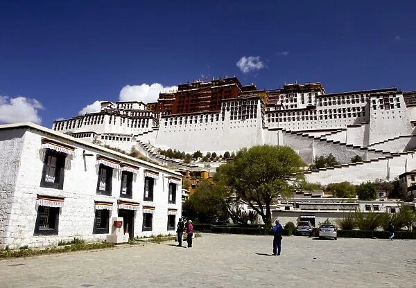 The Potala Palace, UNESCO World Heritage Site, Lhasa, Tibet, China, Asia