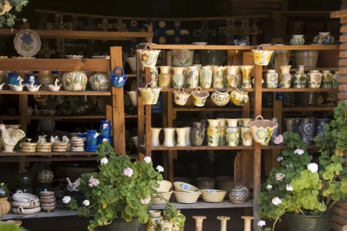 Framed Print : Pottery for sale Framed Print : Pottery for sale