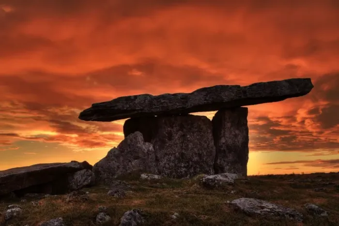 Framed Print : Poulnabrone Portal Tomb, County Clare, Munster, Republic of Ireland, Europe Framed Print : Poulnabrone Portal Tomb, County Clare, Munster, Republic of Ireland, Europe