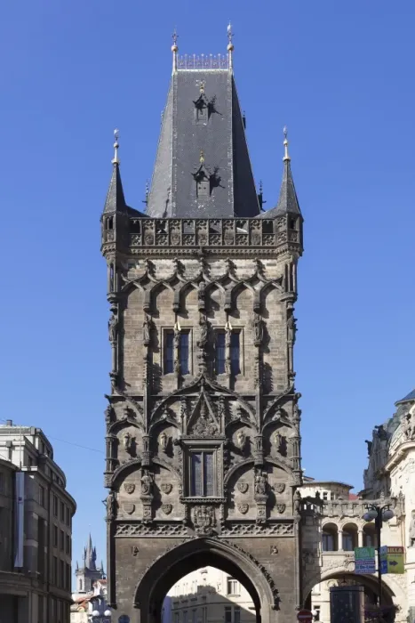 Framed Print : Powder Tower Prasna Brana, Republic Square (nnamesti republiky), Prague, Bohemia, Czech Republic, Europe Framed Print : Powder Tower Prasna Brana, Republic Square (nnamesti republiky), Prague, Bohemia, Czech Republic, Europe