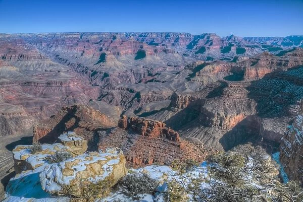 From Powell Point, South Rim, Grand Canyon National Park, UNESCO World Heritage Site