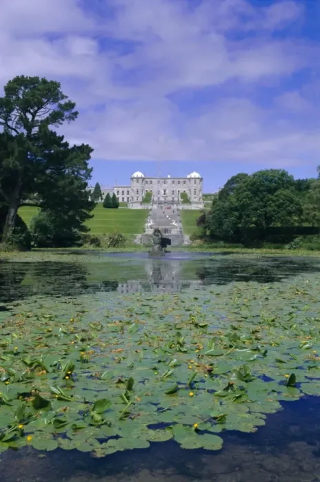 Framed Print : Powerscourt Estate and gardens