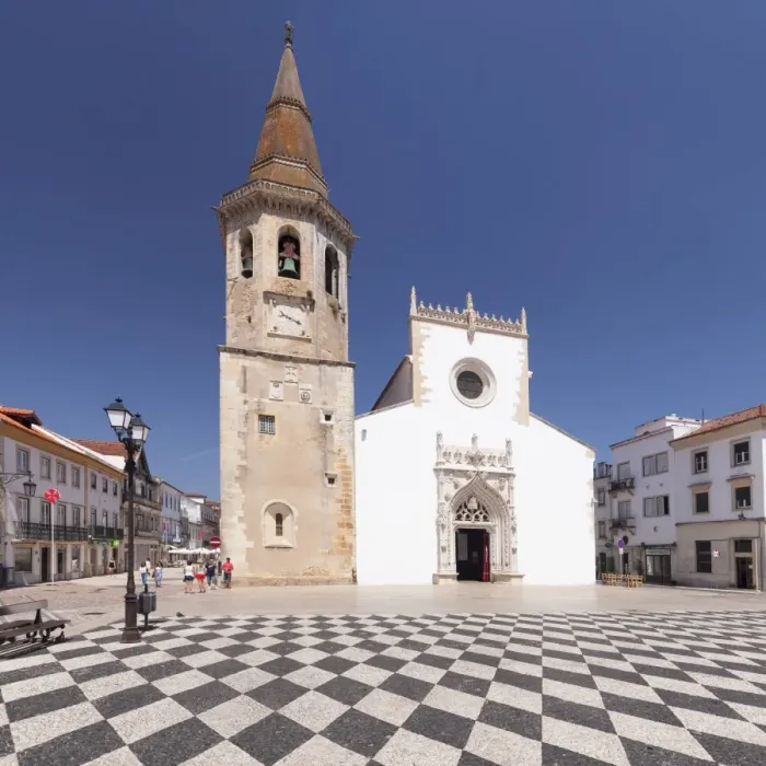 Framed Print : Praca da Republica, Igreja de Sao Batista church, Tomar, District Santarem, Portugal Framed Print : Praca da Republica, Igreja de Sao Batista church, Tomar, District Santarem, Portugal