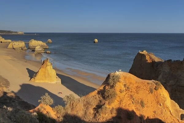 Praia da Rocha beach, Atlantic Ocean, Portimao, Algarve, Portugal, Europe