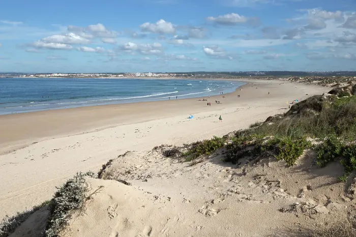 Framed Print : Praia de Peniche de Cima beach backed by sand dunes and popular with surfers, Peniche, Centro Region, Estremadura, Portugal, Europe Framed Print : Praia de Peniche de Cima beach backed by sand dunes and popular with surfers, Peniche, Centro Region, Estremadura, Portugal, Europe