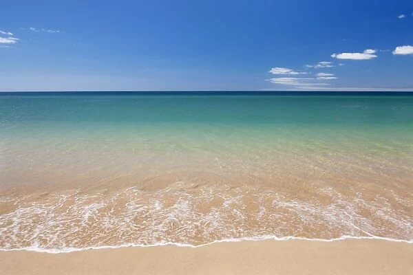 Praia de Tres Irmaos beach, Atlantic Ocean, Alvor, Algarve, Portugal, Europe