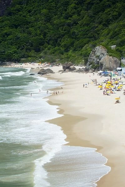 Prainha beach near the Olympic site in Barra da Tijuca (Recreio dos Bandeirantes)