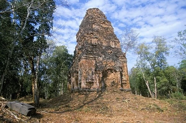 Pre-Ankorian site of Sambor Prei Kuk, Prasat Trapeang Ropaeak complex, Kompong Thom