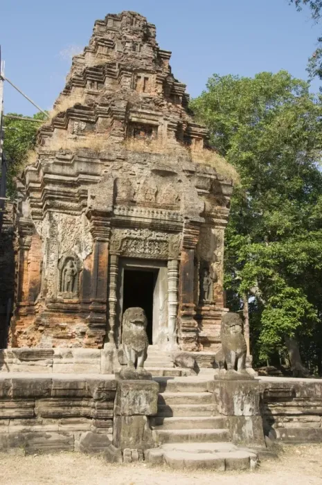 Framed Print : Preah Ko Temple, AD879, Roluos Group, near Angkor, UNESCO World Heritage Site Framed Print : Preah Ko Temple, AD879, Roluos Group, near Angkor, UNESCO World Heritage Site