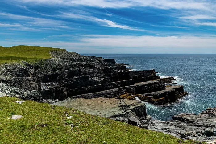 Framed Print : Precambrian fossils, Mistaken Point, UNESCO World Heritage Site, Avalon Peninsula, Newfoundland, Canada, North America Framed Print : Precambrian fossils, Mistaken Point, UNESCO World Heritage Site, Avalon Peninsula, Newfoundland, Canada, North America