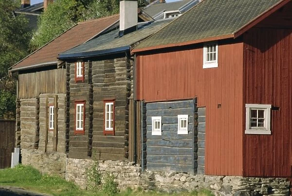 Preserved miners houses
