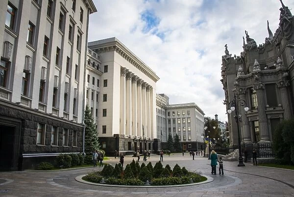 Presidential administration building, Kiev (Kyiv), Ukraine, Europe