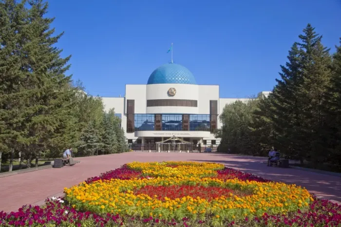 Framed Print : The Presidents museum, Old City, Astana, Kazakhstan, Central Asia, Asia