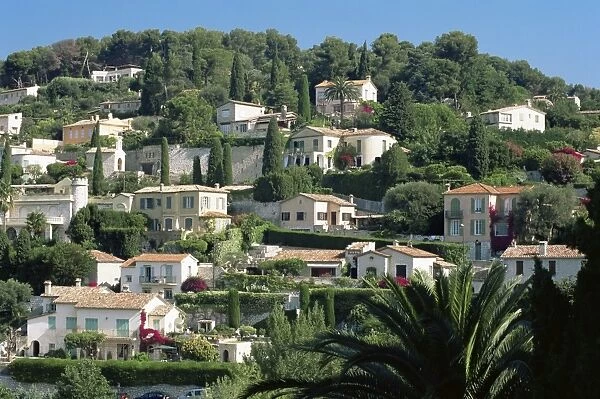 Prestigious hillside residences, St. Paul de Vence, Alpes-Maritimes, Provence