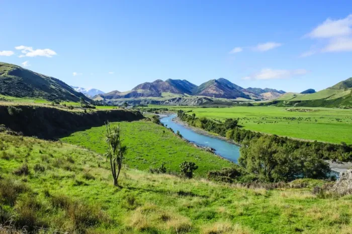 Framed Print : Pretty scenery around the Lewis River, South Island, New Zealand, Pacific Framed Print : Pretty scenery around the Lewis River, South Island, New Zealand, Pacific