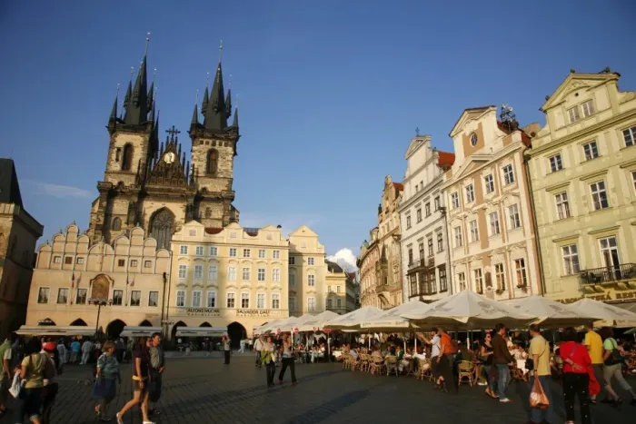 Framed Print : PRG0780. View over the Old Town Square and the Tyn Church Framed Print : PRG0780. View over the Old Town Square and the Tyn Church