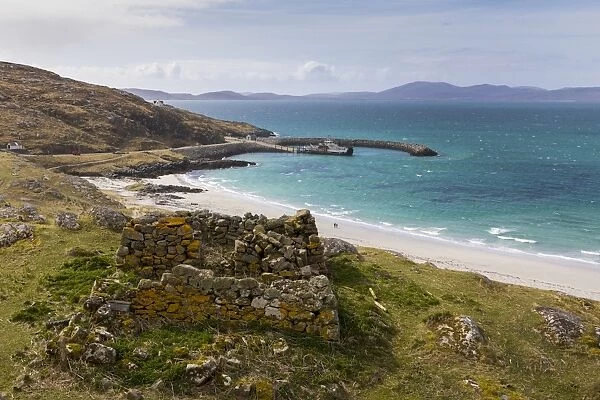 Princes Beach (Coileag a Prionnnsa) on the island of Eriskay in the Outer Hebrides