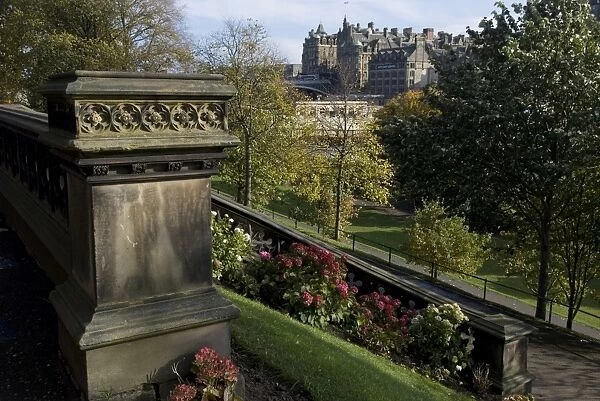 Princes Gardens, Edinburgh, Scotland, United Kingdom, Europe
