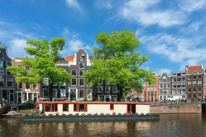 Framed Print : Prinsengracht canal, Amsterdam, The Netherlands, Europe Framed Print : Prinsengracht canal, Amsterdam, The Netherlands, Europe