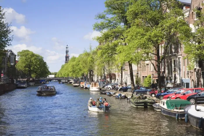 Framed Print : Prinsengracht canal, Amsterdam, Netherlands, Europe Framed Print : Prinsengracht canal, Amsterdam, Netherlands, Europe