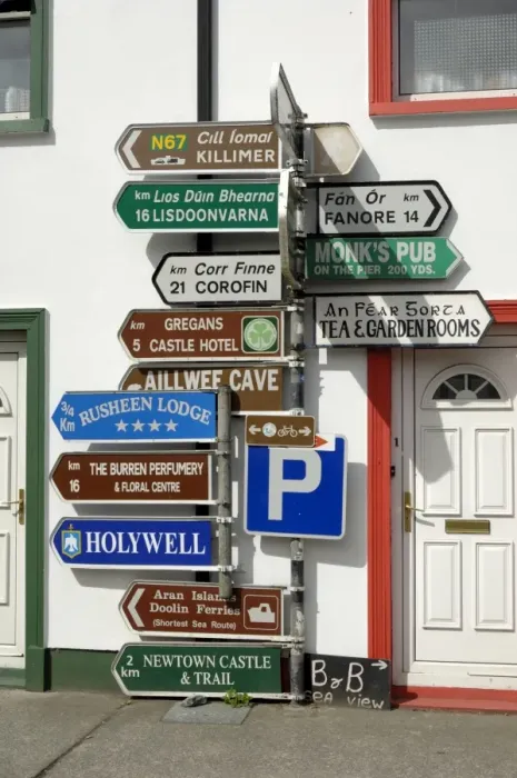 Framed Print : Profusion of road signs Framed Print : Profusion of road signs