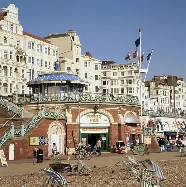 Promenade, Brighton, East Sussex, England, United Kingdom, Europe