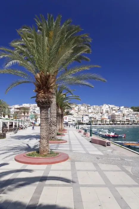 Framed Print : Promenade on seaside, Sitia, Eastern Crete, Crete, Greek Islands, Greece, Europe Framed Print : Promenade on seaside, Sitia, Eastern Crete, Crete, Greek Islands, Greece, Europe