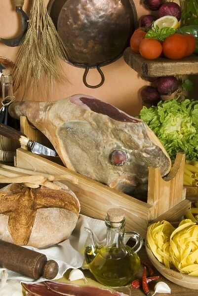 Prosciutto (Italian ham)