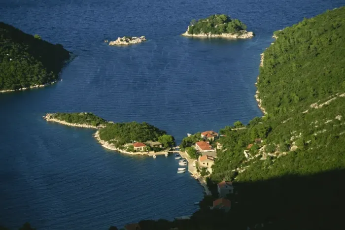 Framed Print : Prozurska Luka, Mljet Island, Croatia, Adriatic, Europe Framed Print : Prozurska Luka, Mljet Island, Croatia, Adriatic, Europe