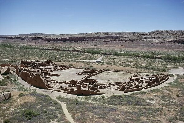 Pueblo Bonito from 1000-1100 AD
